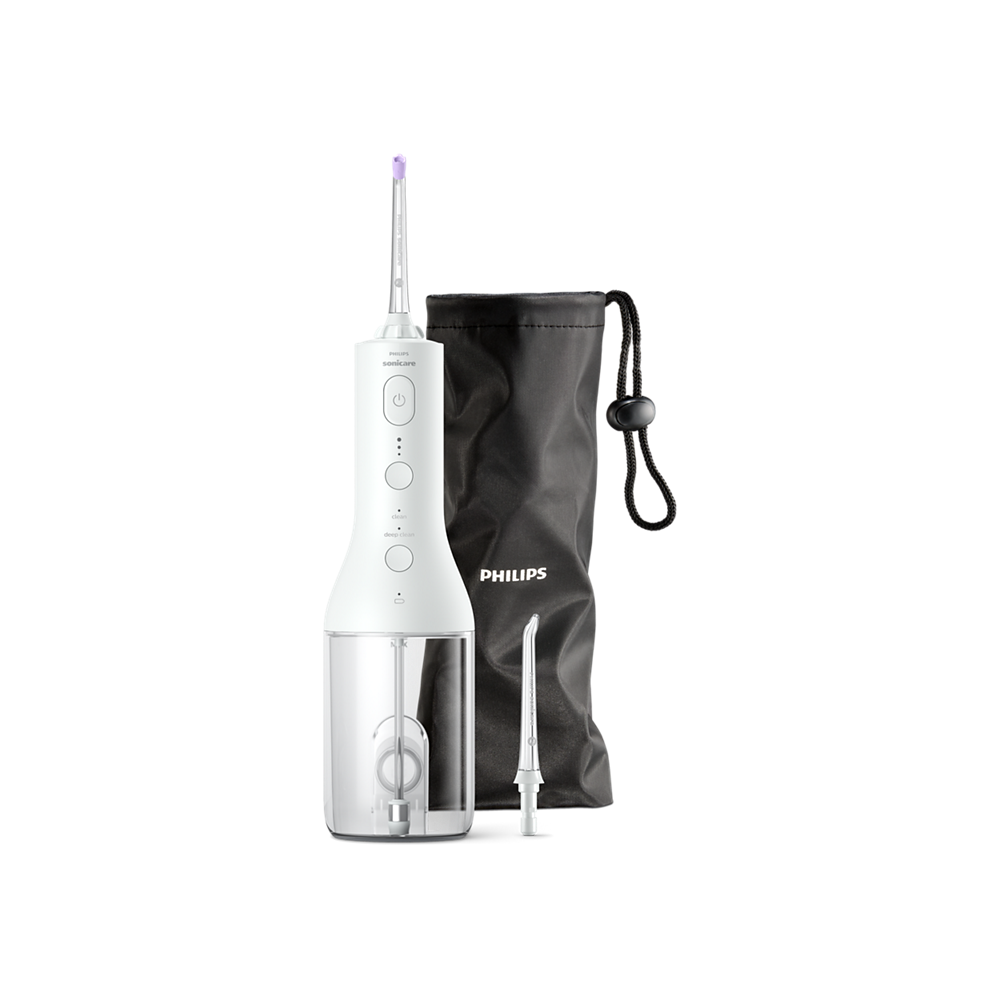 Зъбен душ Philips Sonicare, бял HX3826/31