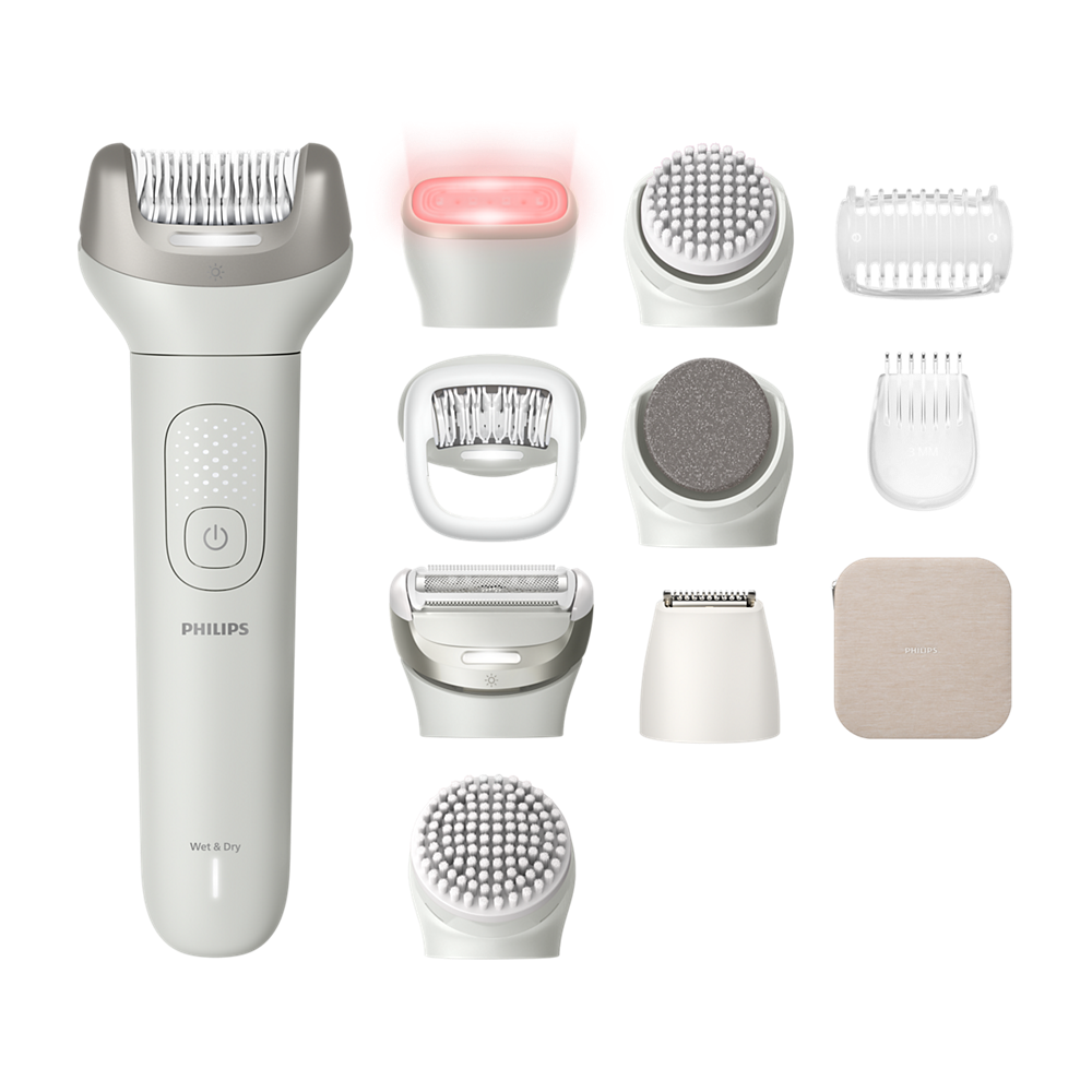 Епилатор за използване на мокро и сухо Philips Epilator Series 8000 BRE750/00