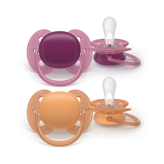 Philips Avent Pacifier Ultra Soft SCF093/03, 18+ м., 2 броя