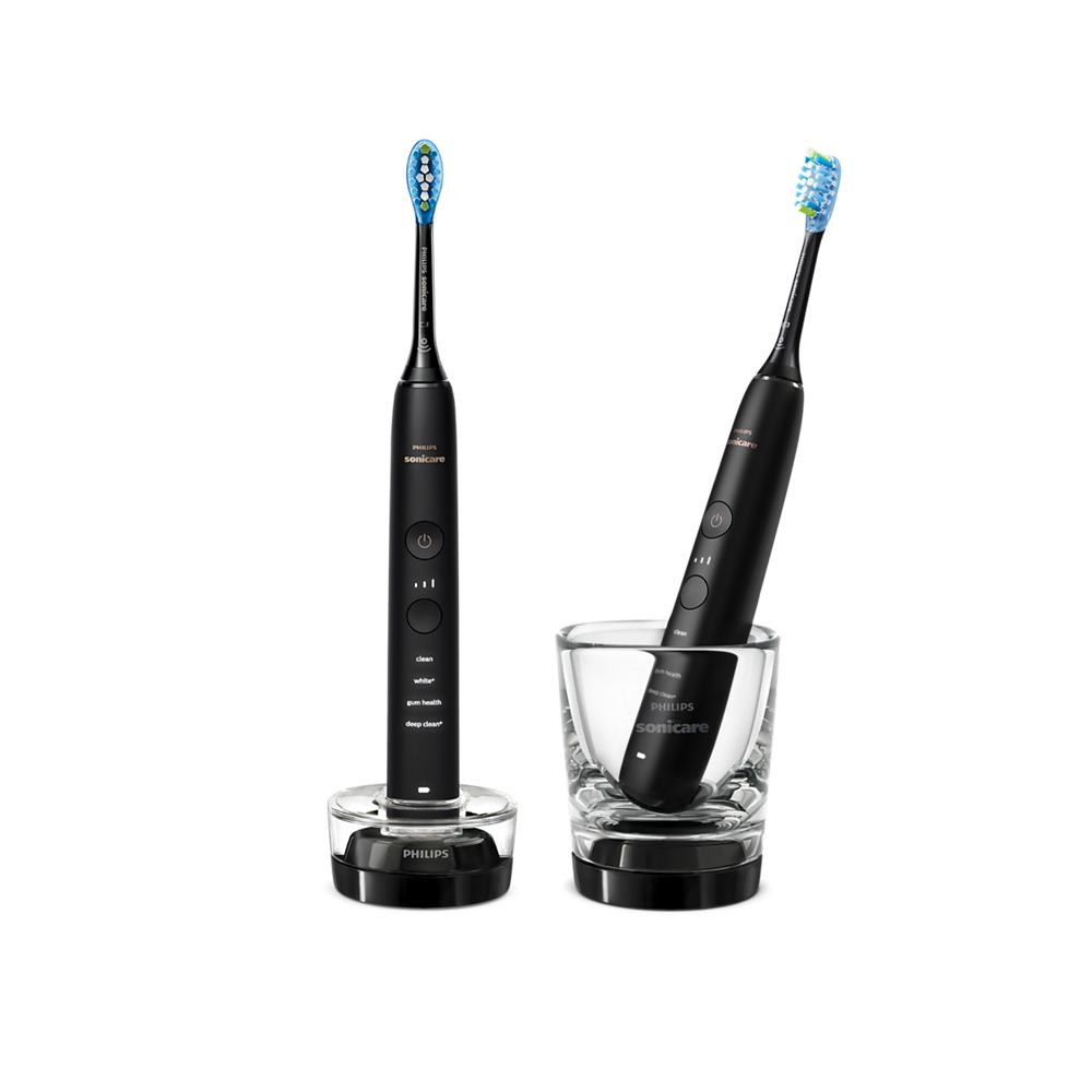 Звукова четка за зъби Philips Sonicare DiamondClean 9000, 1+1, черна HX9914/54