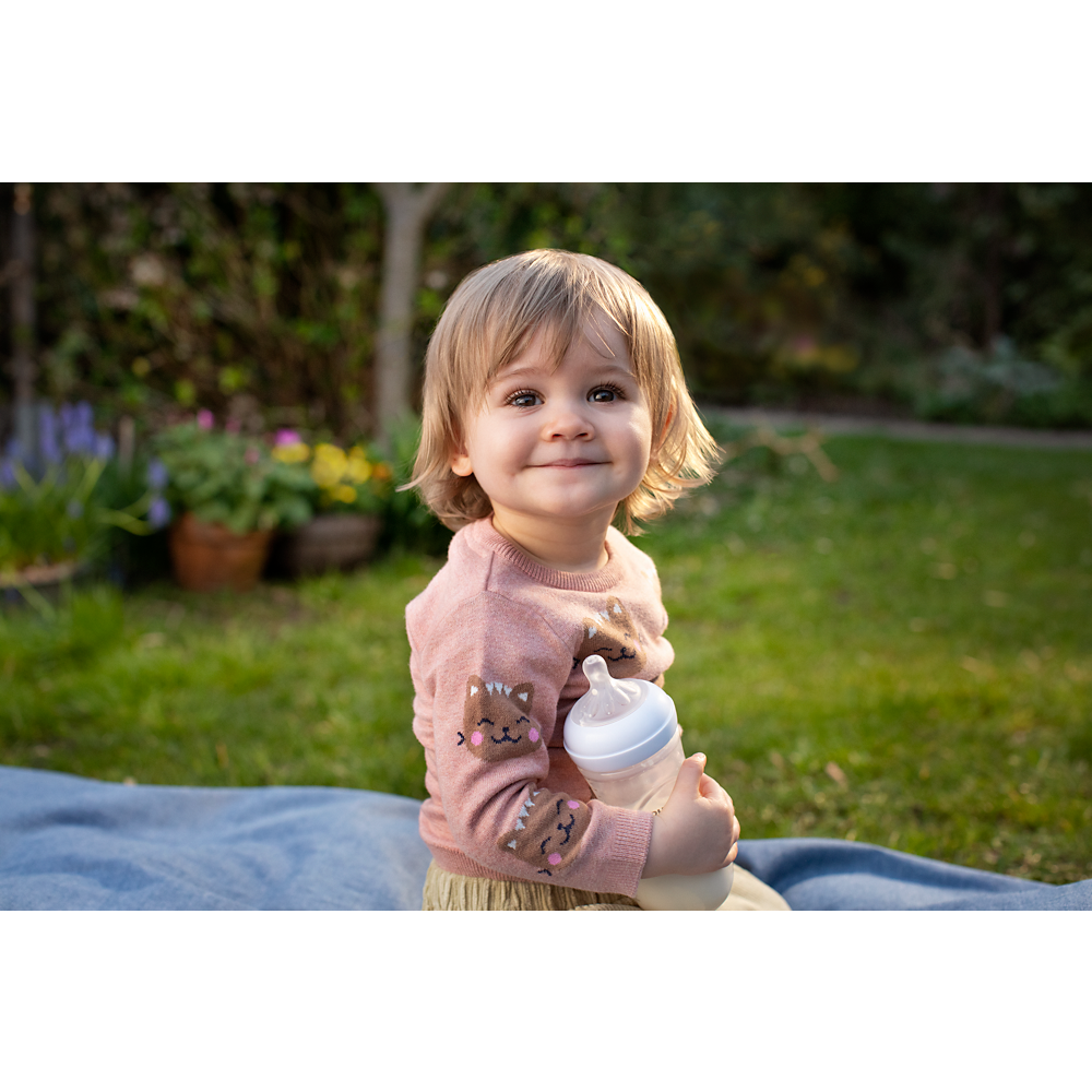 Бебешка бутилка Philips Avent Natural Response - Flow, 2 броя SCY906/02