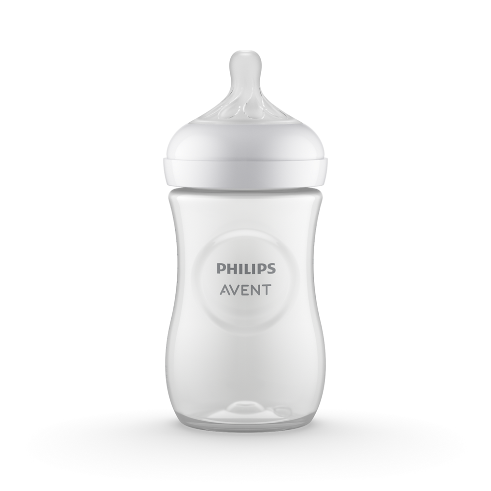 Бебешка бутилка Philips Avent Natural Response, 3 броя SCY903/03