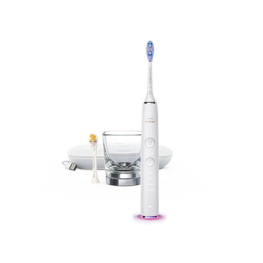 Звукова четка за зъби Philips Sonicare DiamondClean Smart 9400, бяла HX9917/88