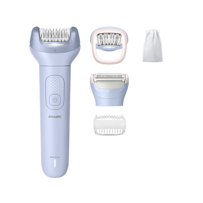Безжичен епилатор, мокър и сух Philips 8000 BRE709/00
