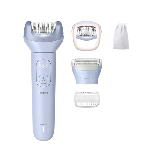 Безжичен епилатор, мокър и сух Philips 8000 BRE709/00